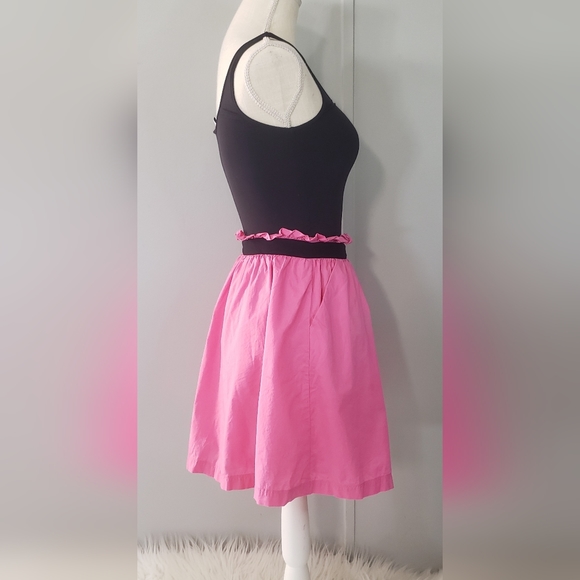 PINK Victoria's Secret Black and Pink Sleeveless Dress - Picture 5 of 11